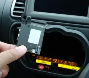 remove the SD card from the dash cam